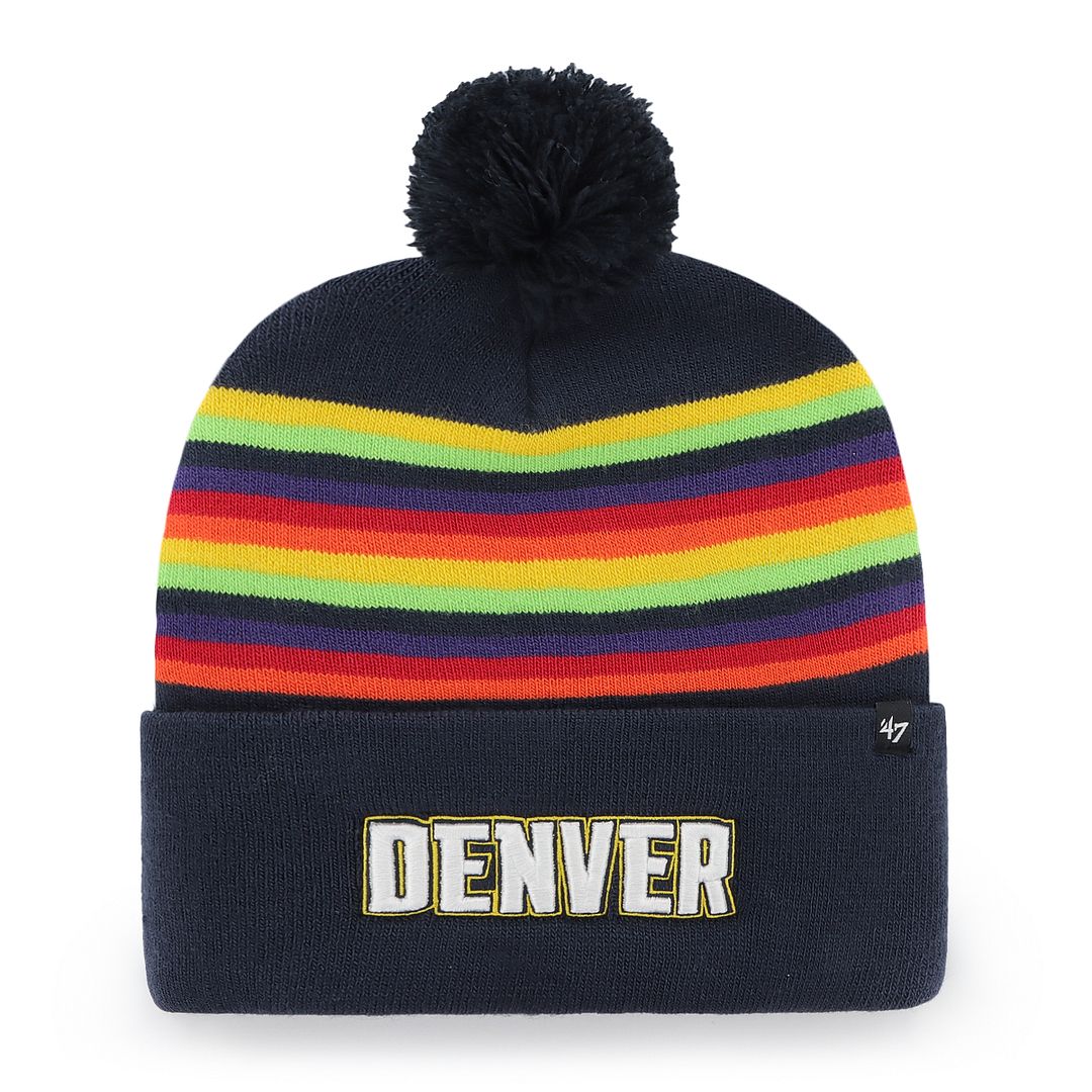 DENVER NUGGETS 22 NBA CITY EDITION '47 CUFF KNIT
