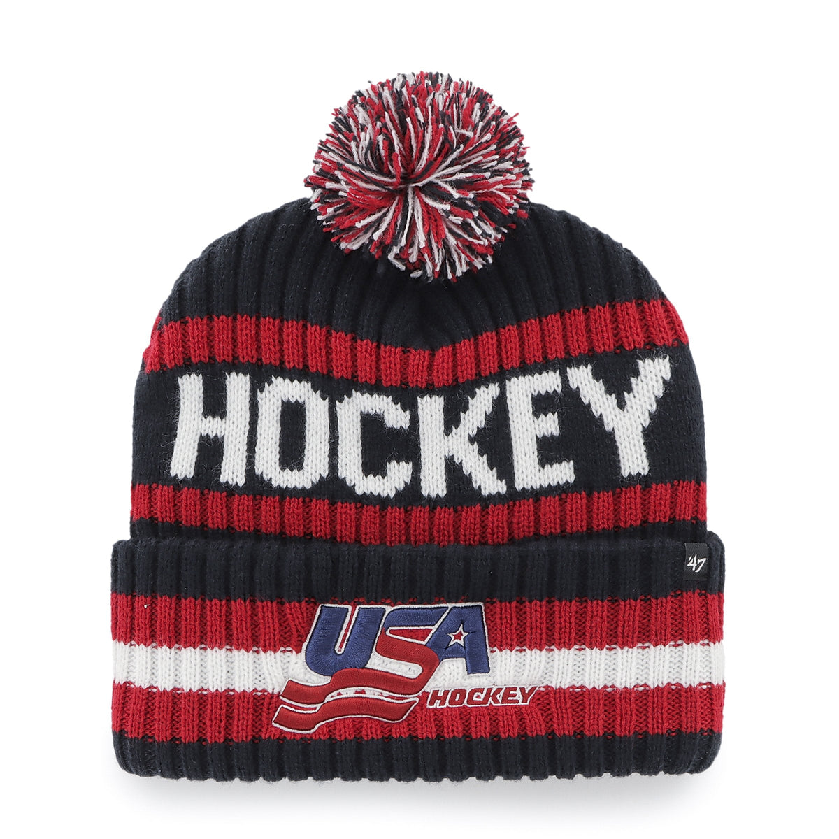 USA HOCKEY BERING '47 CUFF KNIT