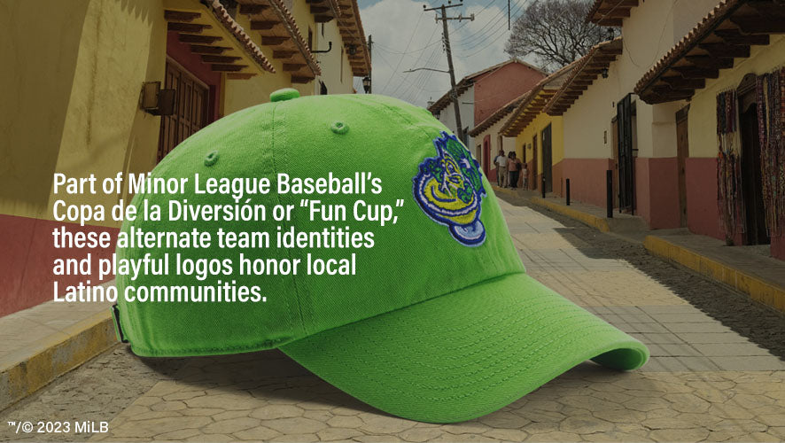 MILB Copa Collection. Part of Minor League Baseball's Copa de la Diversion or 