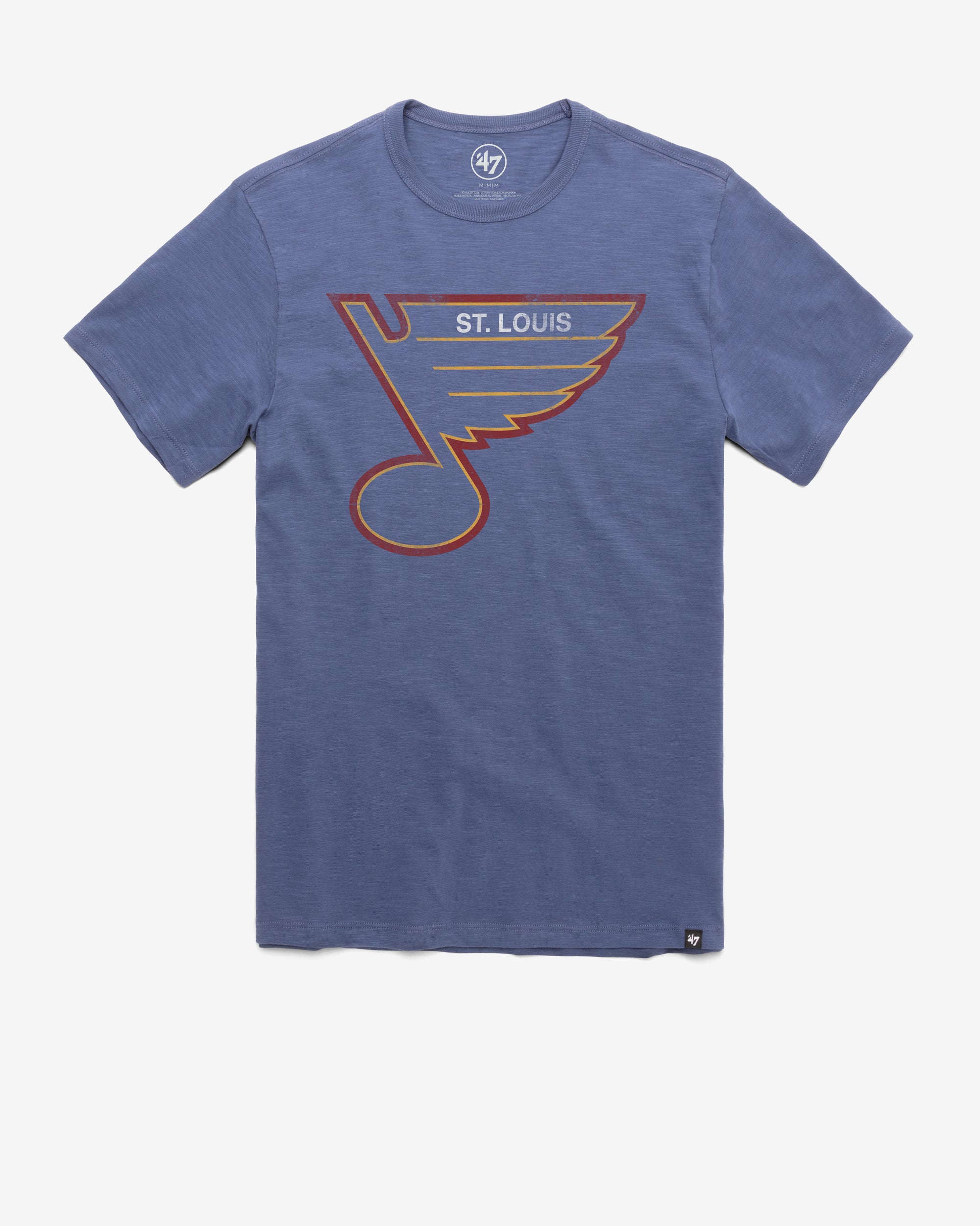 ST. LOUIS BLUES VINTAGE GRIT '47 SCRUM TEE