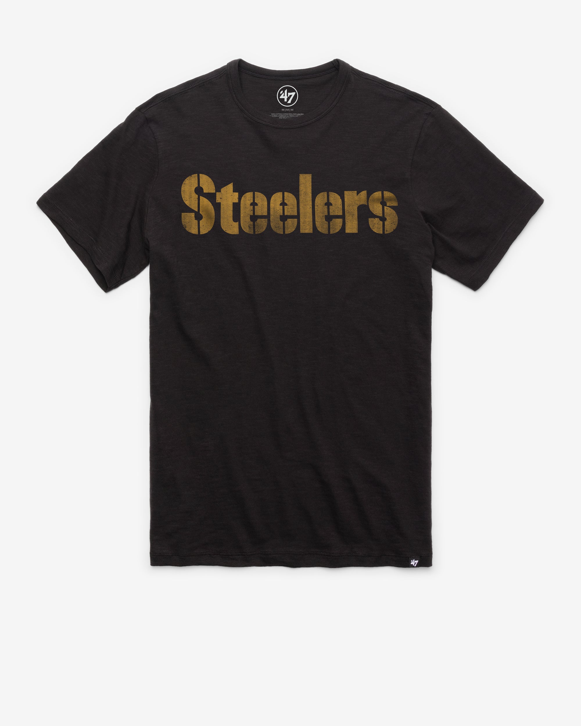 PITTSBURGH STEELERS GRIT WORDMARK '47 SCRUM TEE