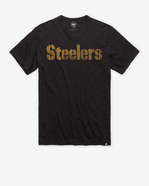PITTSBURGH STEELERS GRIT WORDMARK '47 SCRUM TEE