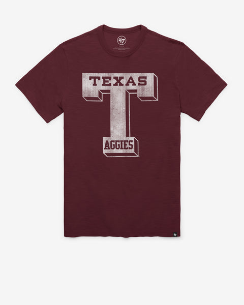 TEXAS A&M AGGIES VINTAGE GRIT '47 SCRUM TEE