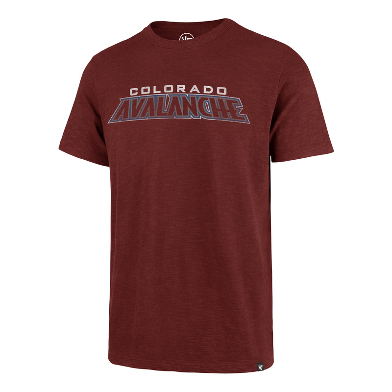 COLORADO AVALANCHE GRIT WORDMARK '47 SCRUM TEE