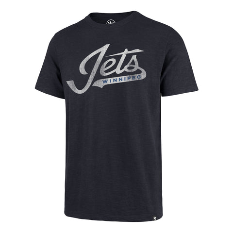 WINNIPEG JETS GRIT WORDMARK '47 SCRUM TEE