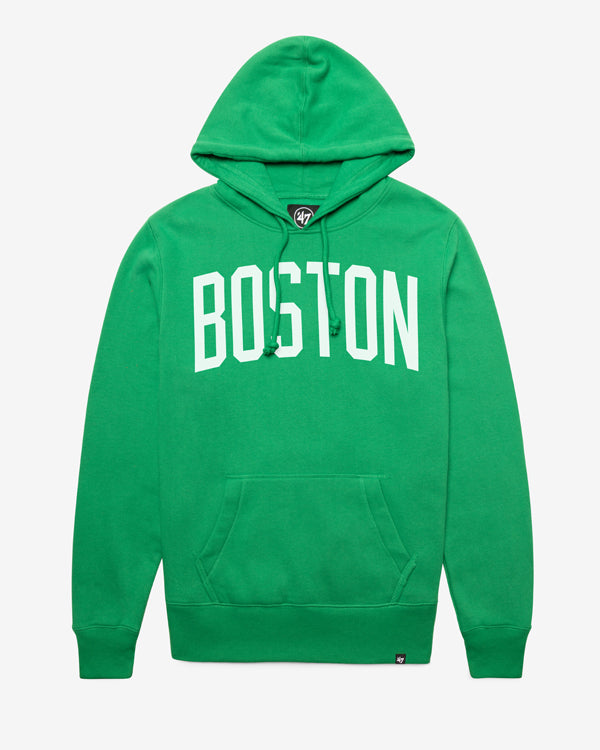 Boston Celtics Wordmark '47 Headline Hoodie in Kelly | Size 2X