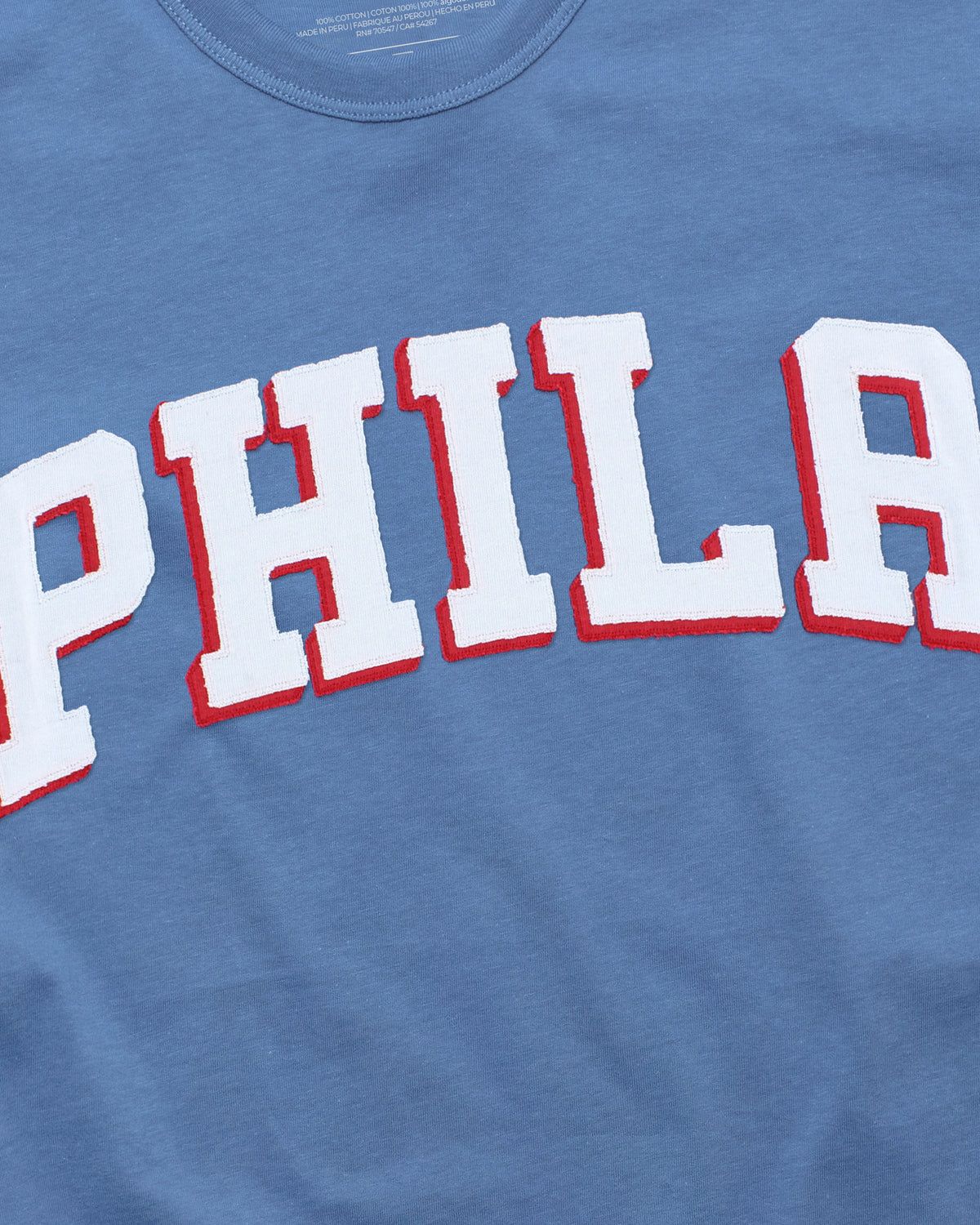 PHILADELPHIA 76ERS '47 FRANKLIN FIELDHOUSE TEE