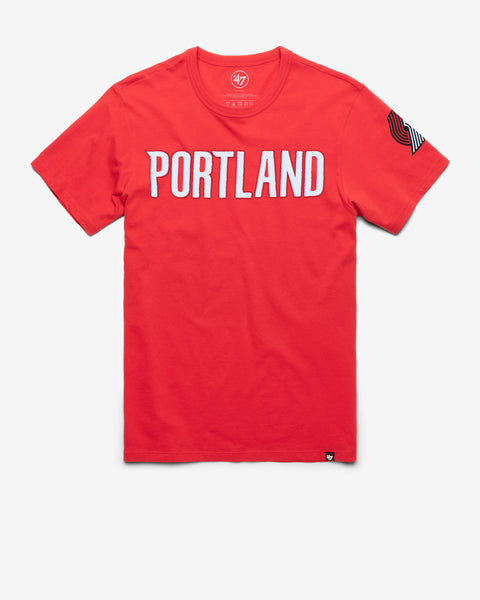 PORTLAND TRAIL BLAZERS '47 FRANKLIN FIELDHOUSE TEE