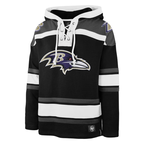 Baltimore Ravens Apparel | Fleece Lacer Hood | ’47