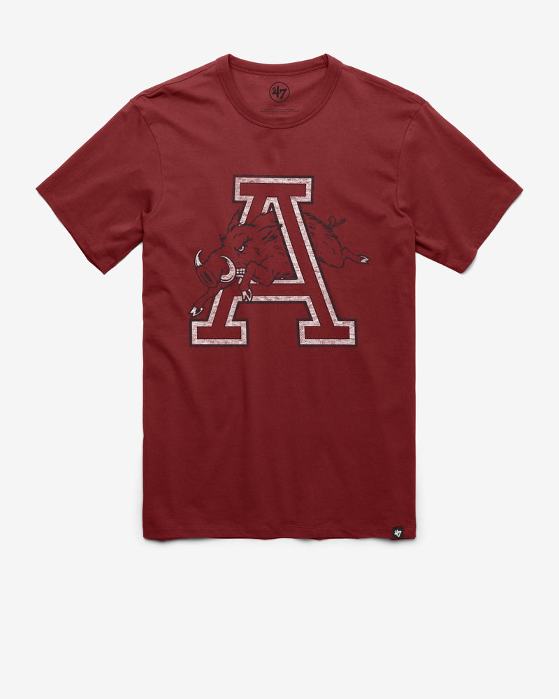 ARKANSAS RAZORBACKS VINTAGE PREMIER '47 FRANKLIN TEE
