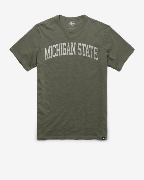 MICHIGAN STATE SPARTANS CLASSIC BLOCK '47 SCRUM TEE