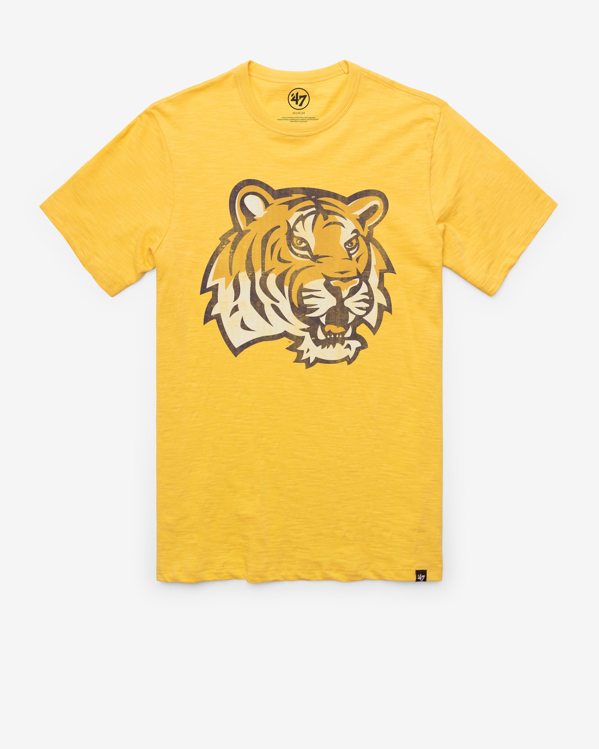 LOUISIANA STATE TIGERS LSU '47 VINTAGE GRIT SCRUM TEE