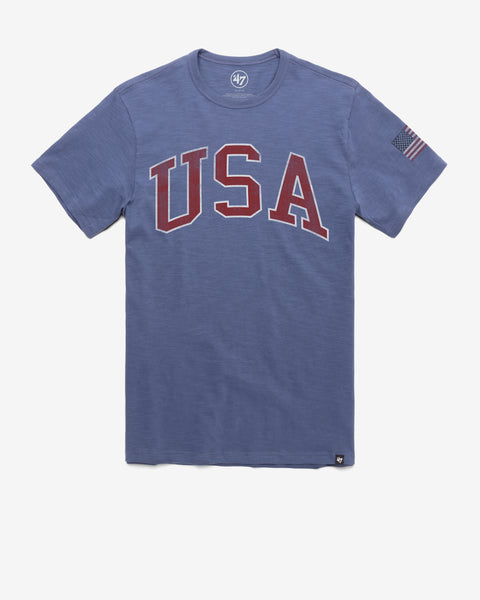 UNITED STATES SCRIPT GRIT TWO PEAT '47 SCRUM TEE