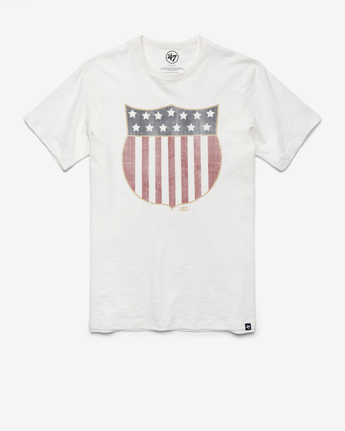 USA HOCKEY VINTAGE SHIELD GRIT '47 SCRUM TEE
