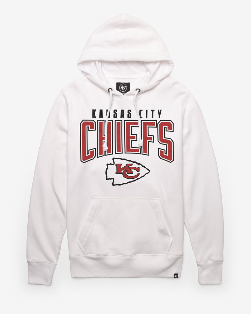 Kansas City Chiefs 47 Brand Headline Elements Hoodie XLarge White