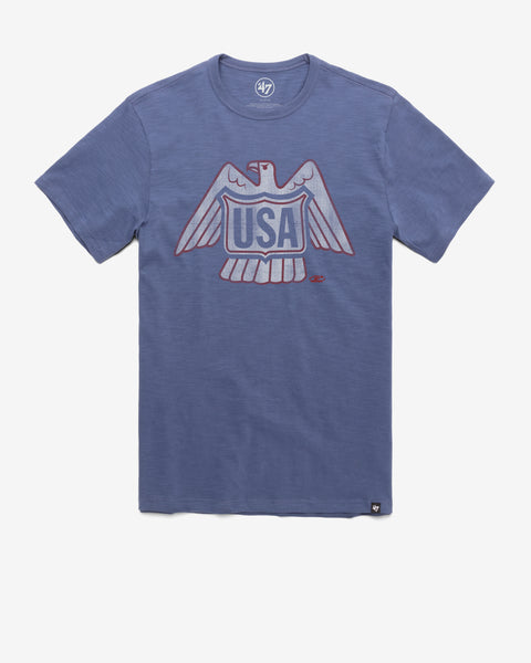 USA HOCKEY VINTAGE EAGLE GRIT '47 SCRUM TEE