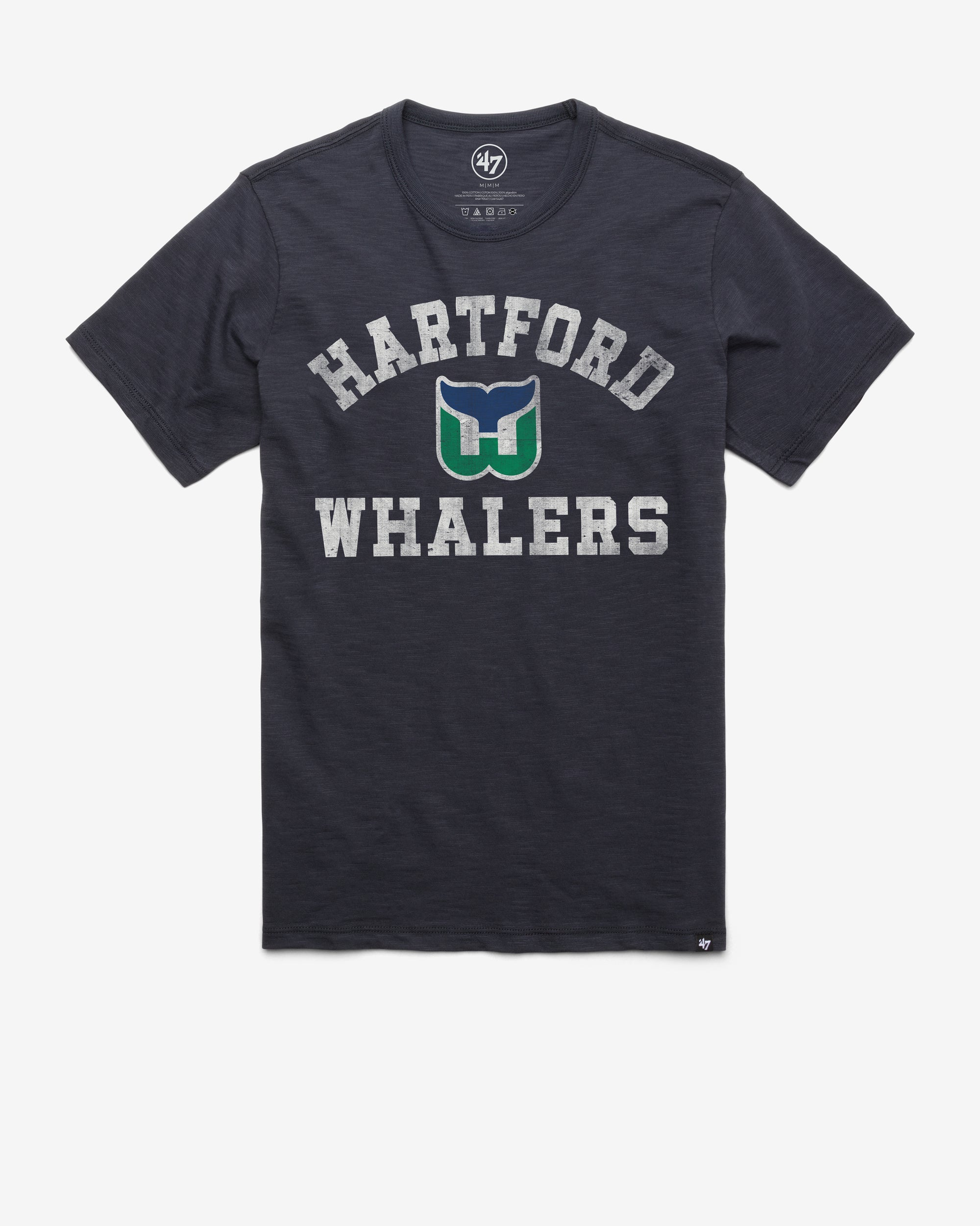 HARTFORD WHALERS VINTAGE ODESSA '47 SCRUM TEE