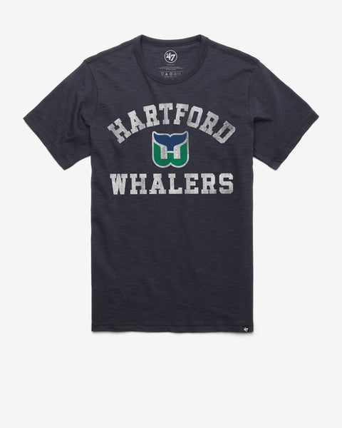 HARTFORD WHALERS VINTAGE ODESSA '47 SCRUM TEE