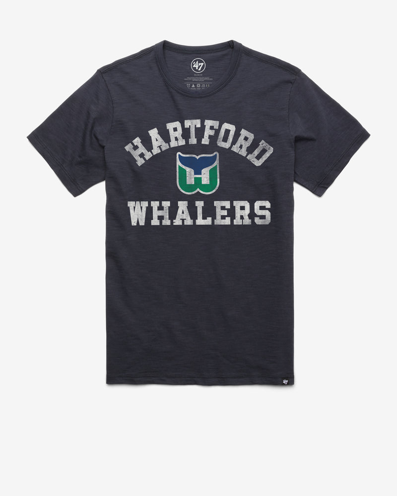 HARTFORD WHALERS VINTAGE ODESSA '47 SCRUM TEE