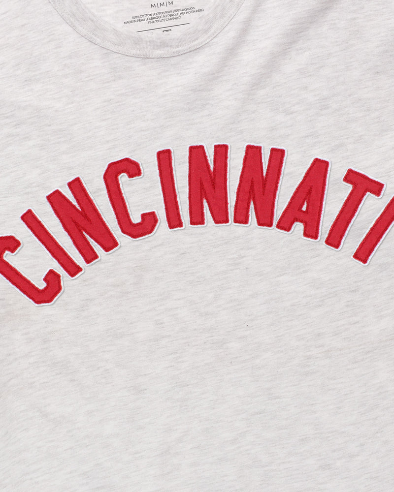 CINCINNATI REDS COOPERSTOWN '47 FRANKLIN FIELDHOUSE TEE