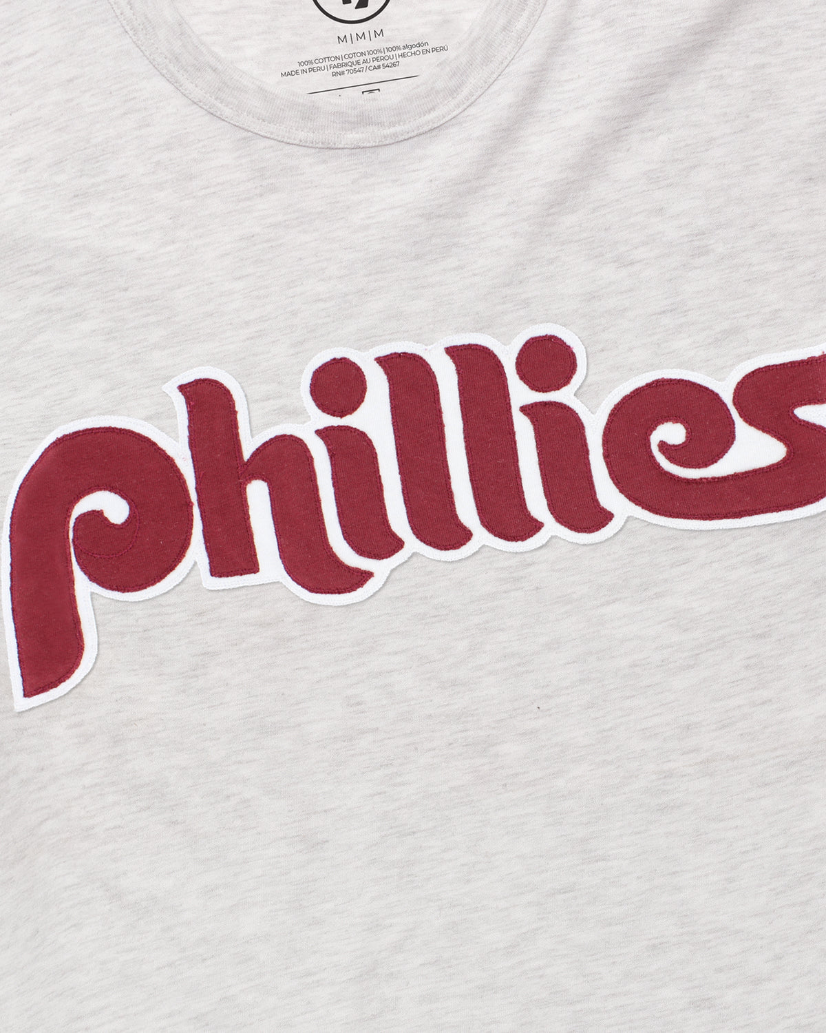 PHILADELPHIA PHILLIES COOPERSTOWN FRANKLIN '47 FIELDHOUSE TEE
