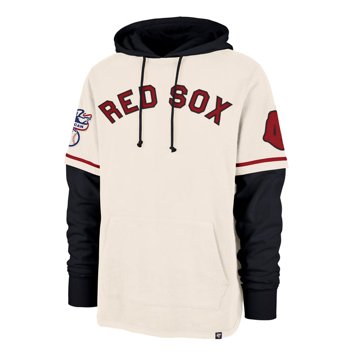 Boston Red Sox Apparel | Fleece Shortstop Hood | '47 - White – '47