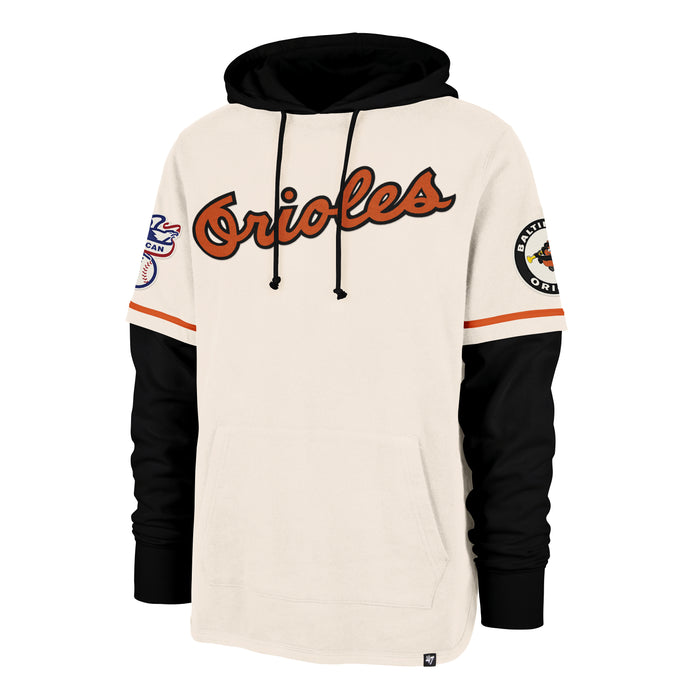 Baltimore Orioles Apparel | Fleece Shortstop Hood | '47 - White – '47