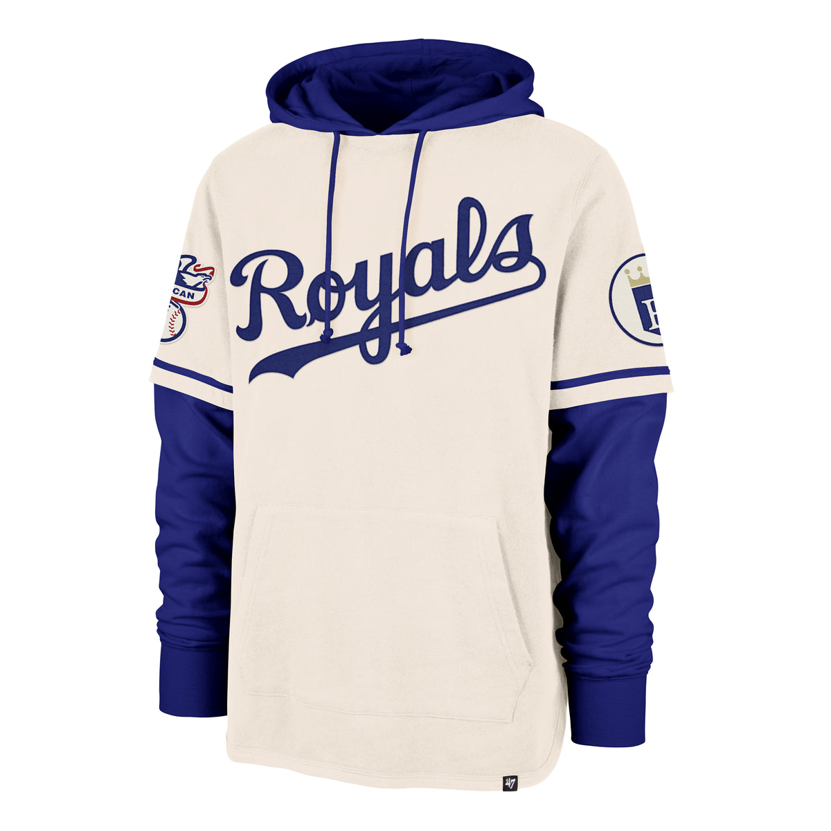 KANSAS CITY ROYALS COOPERSTOWN TRIFECTA '47 SHORTSTOP PULLOVER