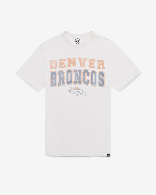 DENVER BRONCOS HISTORIC HEAD ON '47 SCRUM TEE