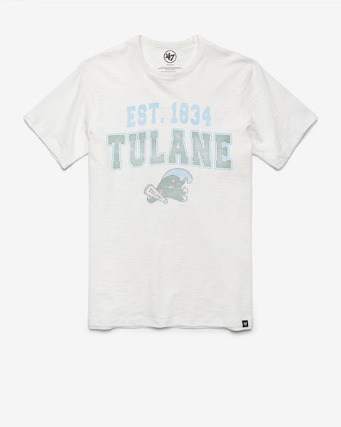 TULANE GREEN WAVE STADIUM WAVE '47 SCRUM TEE