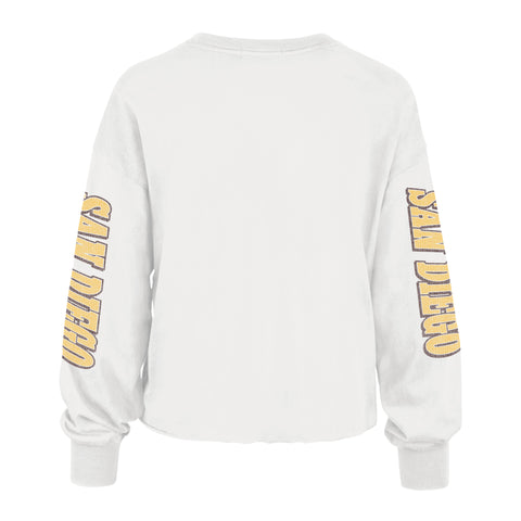 SAN DIEGO PADRES BRUSH BACK '47 PARKWAY LONG SLEEVE WOMENS