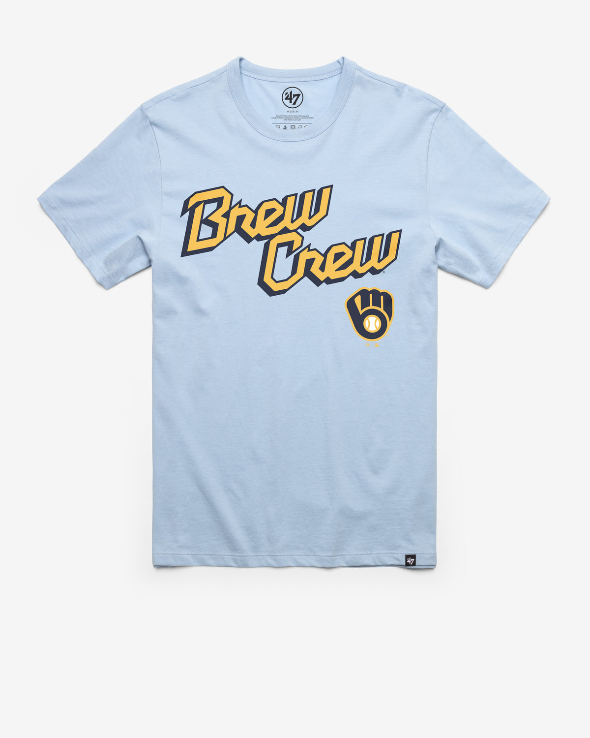 MILWAUKEE BREWERS CITY CONNECT PREGAME '47 FRANKLIN TEE