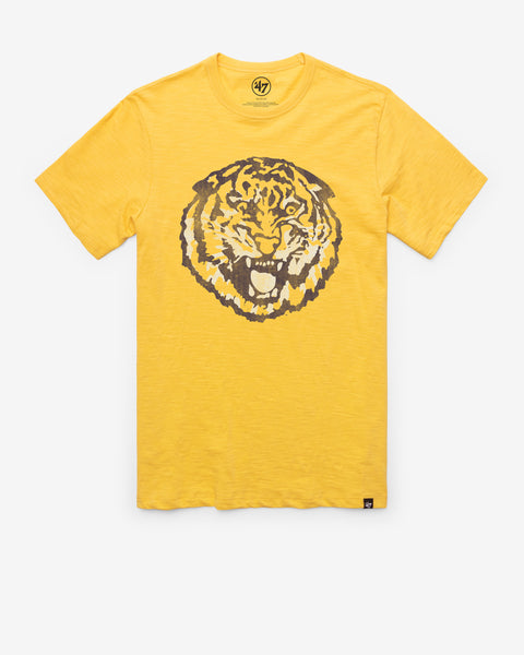 LOUISIANA STATE TIGERS LSU VINTAGE GRIT '47 SCRUM TEE