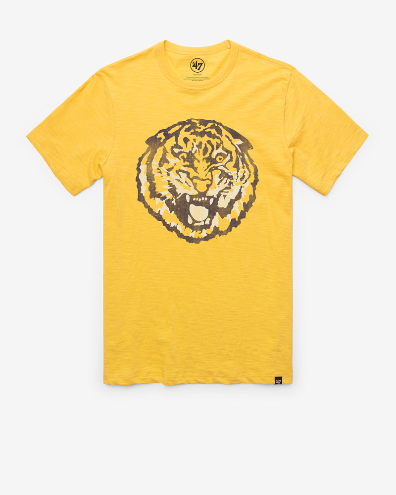 LOUISIANA STATE TIGERS LSU VINTAGE GRIT '47 SCRUM TEE