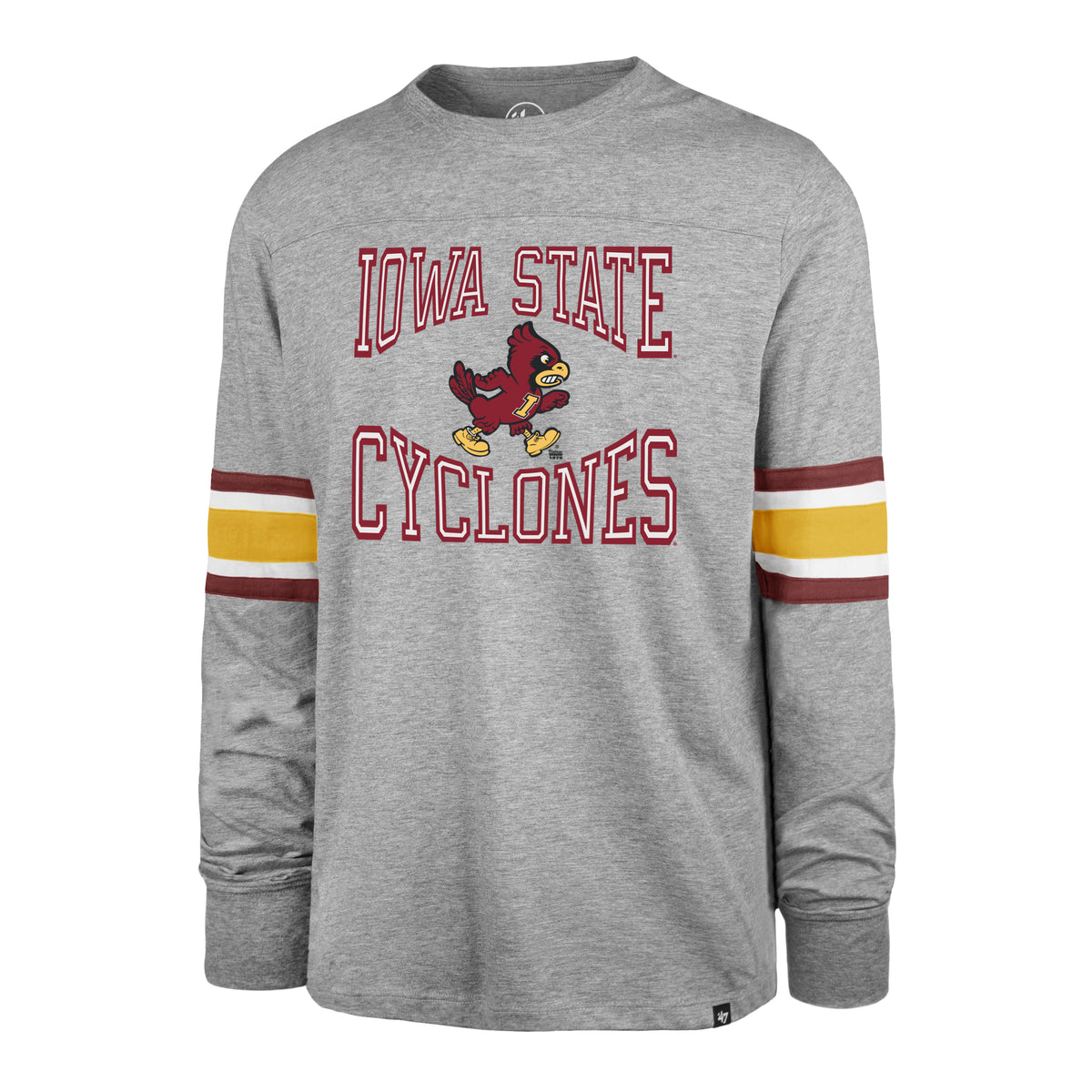 IOWA STATE CYCLONES VINTAGE COVER TWO '47 BREX LONG SLEEVE TEE