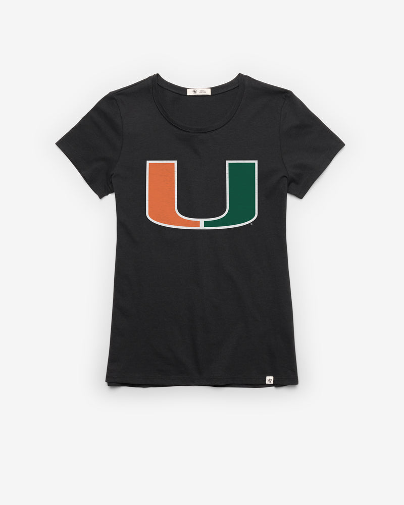 MIAMI HURRICANES PREMIER '47 WOMEN'S FRANKIE TEE