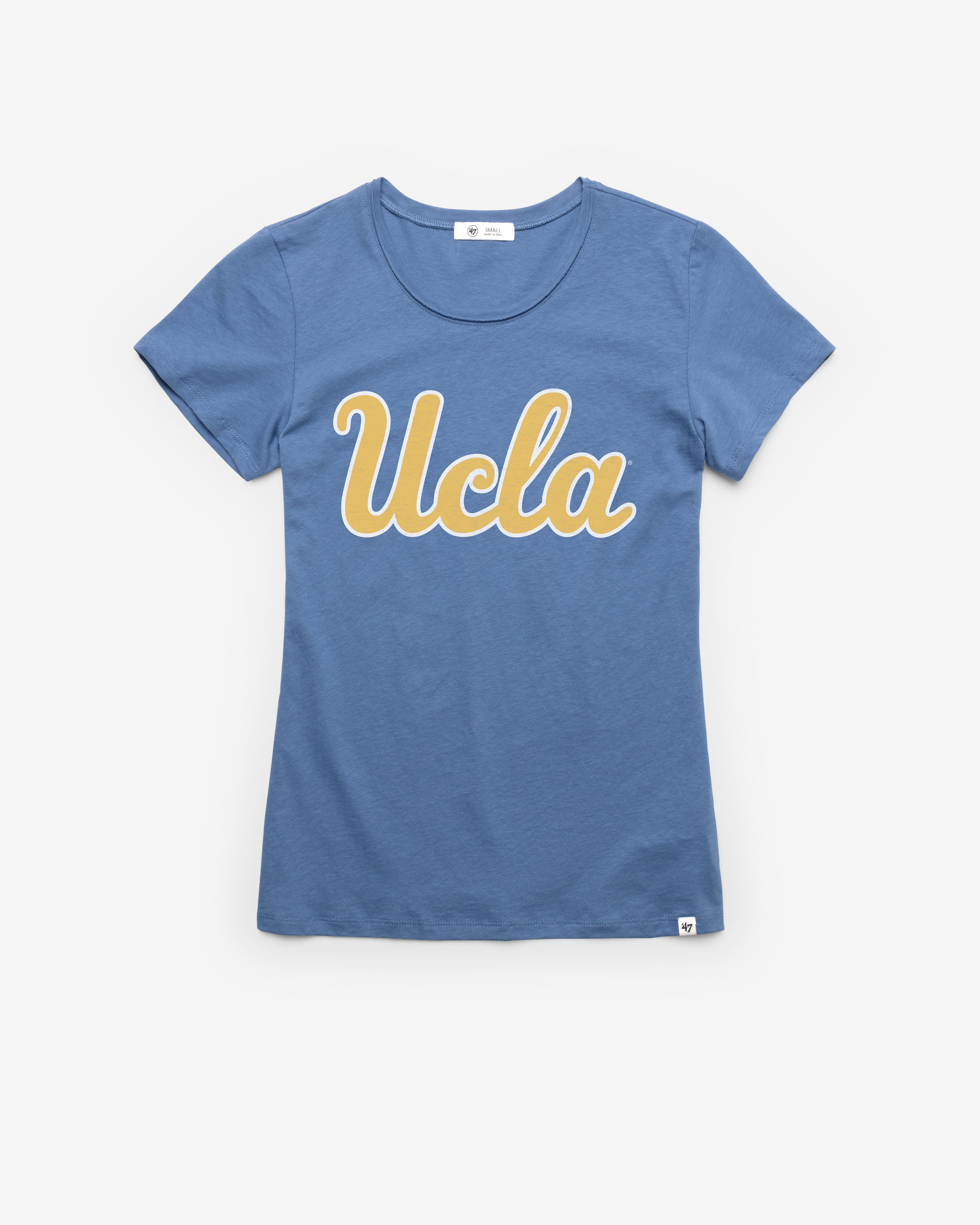 UCLA BRUINS PREMIER '47 WOMEN'S FRANKIE TEE - Cadet Blue