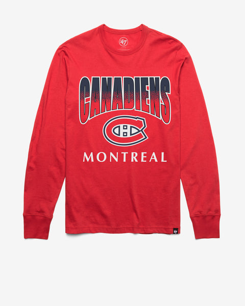 MONTREAL CANADIENS SWEEP DOWN '47 FRANKLIN LONG SLEEVE TEE