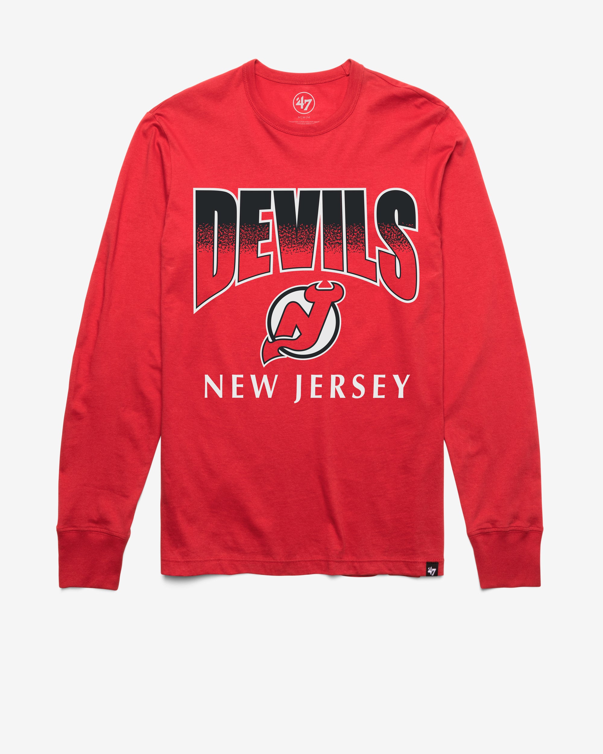 NEW JERSEY DEVILS SWEEP DOWN '47 FRANKLIN LONG SLEEVE TEE