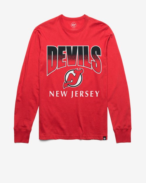 NEW JERSEY DEVILS SWEEP DOWN '47 FRANKLIN LONG SLEEVE TEE