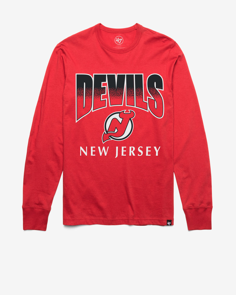 NEW JERSEY DEVILS SWEEP DOWN '47 FRANKLIN LONG SLEEVE TEE