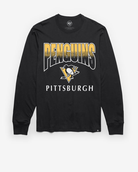 PITTSBURGH PENGUINS SWEEP DOWN '47 FRANKLIN LONG SLEEVE TEE