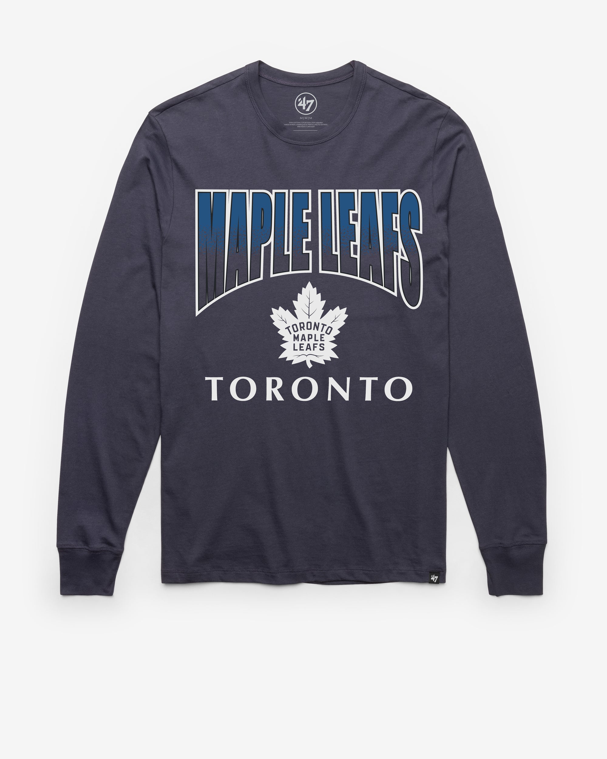 TORONTO MAPLE LEAFS SWEEP DOWN '47 FRANKLIN LONG SLEEVE TEE