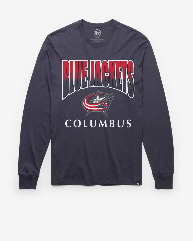 COLUMBUS BLUE JACKETS SWEEP DOWN '47 FRANKLIN LONG SLEEVE