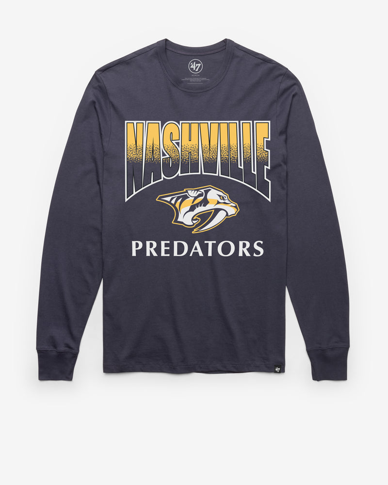 NASHVILLE PREDATORS SWEEP DOWN '47 FRANKLIN LONG SLEEVE TEE