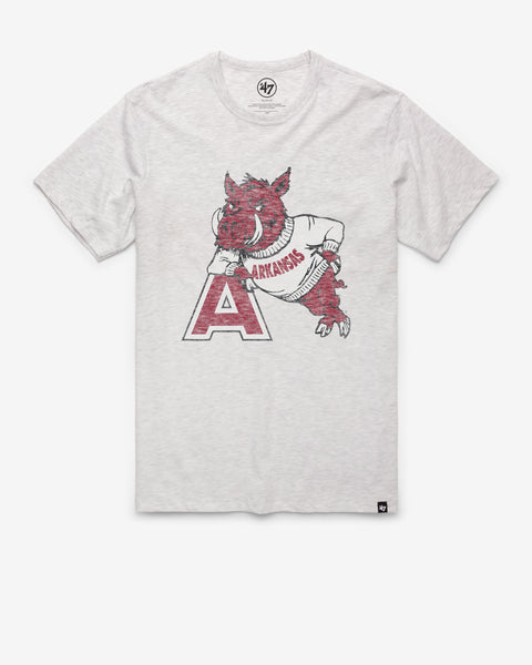 ARKANSAS RAZORBACKS VINTAGE PREMIER '47 FRANKLIN TEE