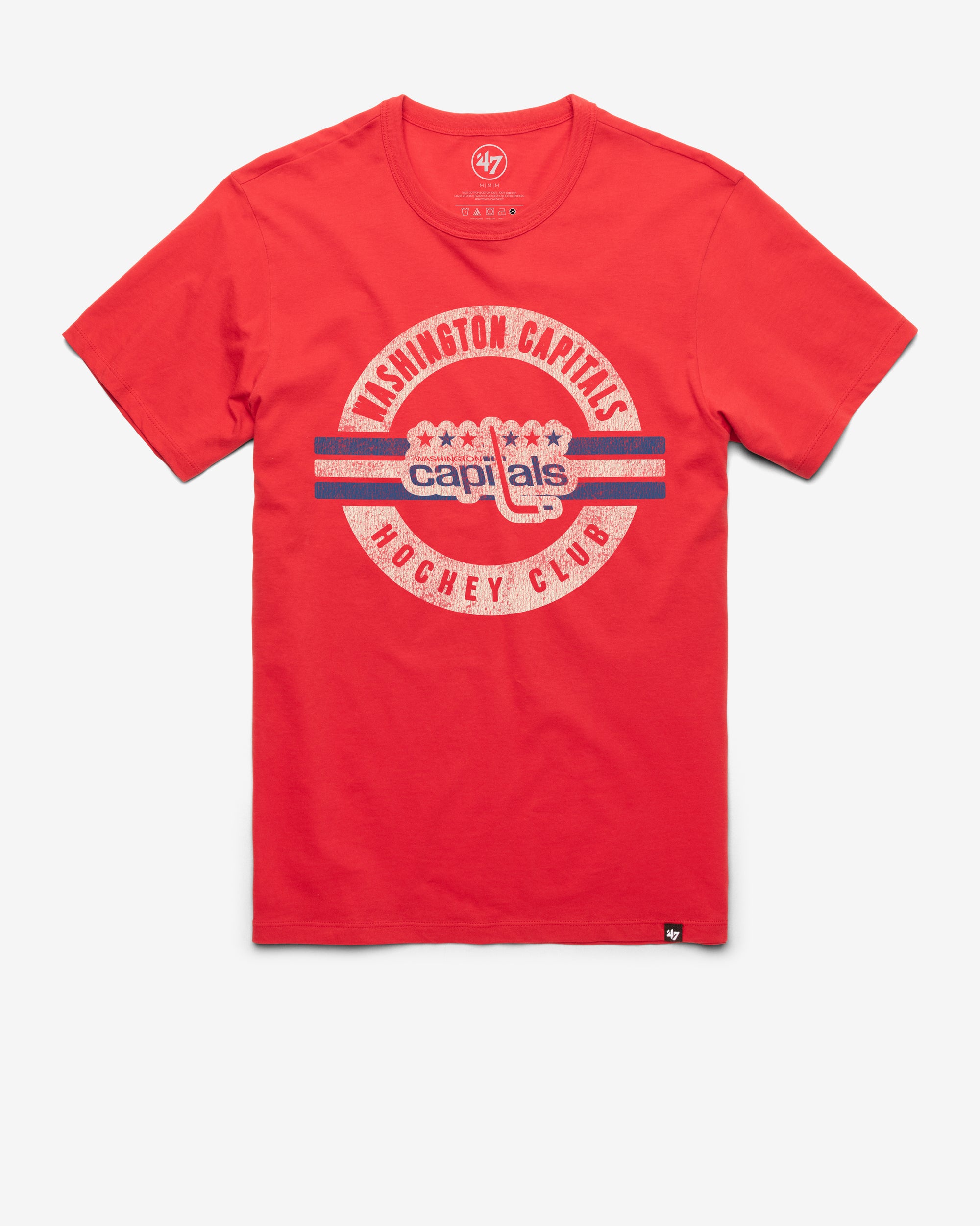 WASHINGTON CAPITALS VINTAGE SURROUND '47 FRANKLIN TEE
