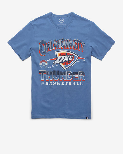 OKLAHOMA CITY THUNDER COURT PRESS '47 FRANKLIN TEE