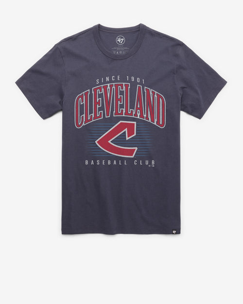 CLEVELAND GUARDIANS COOPERSTOWN DOUBLE HEADER '47 FRANKLIN TEE