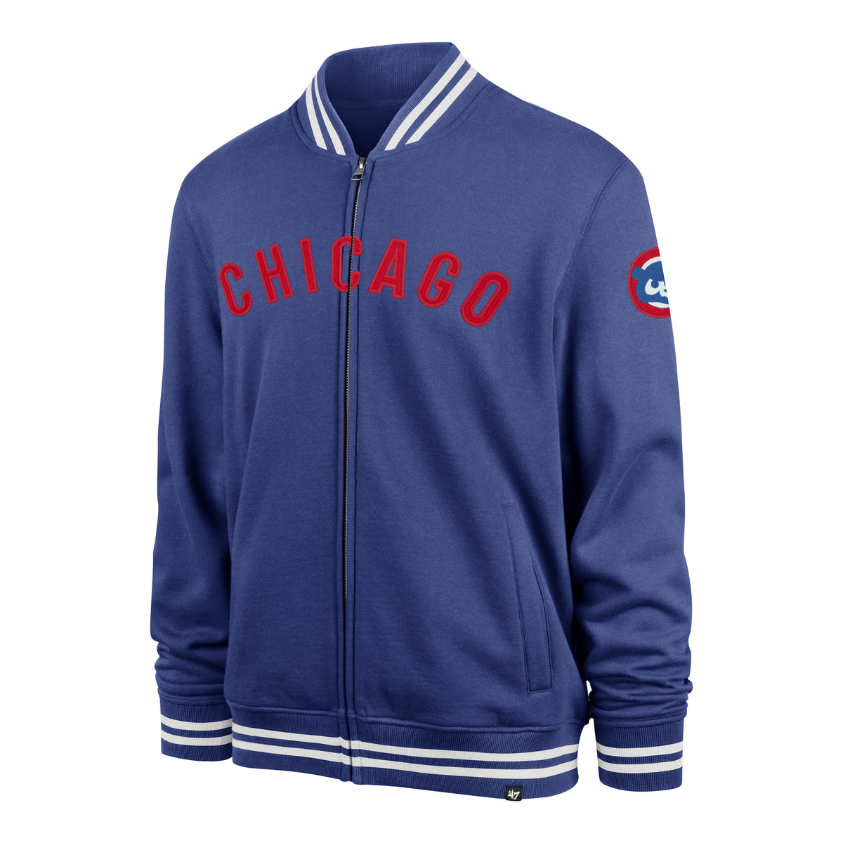 CHICAGO CUBS COOPERSTOWN WAX PACK PRO CAMDEN '47 TRACK JACKET